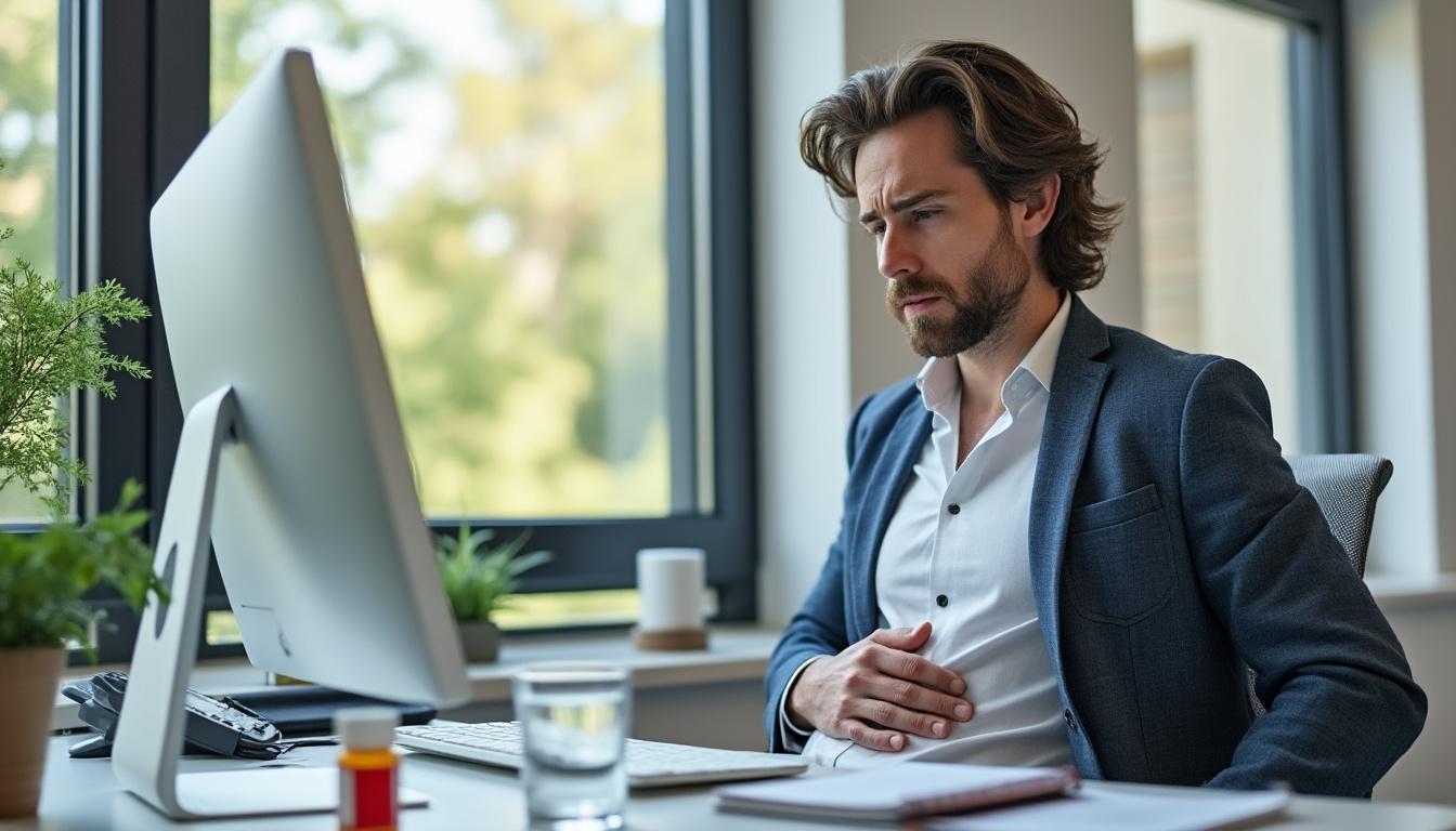 Peut-on travailler avec un ulcère ?