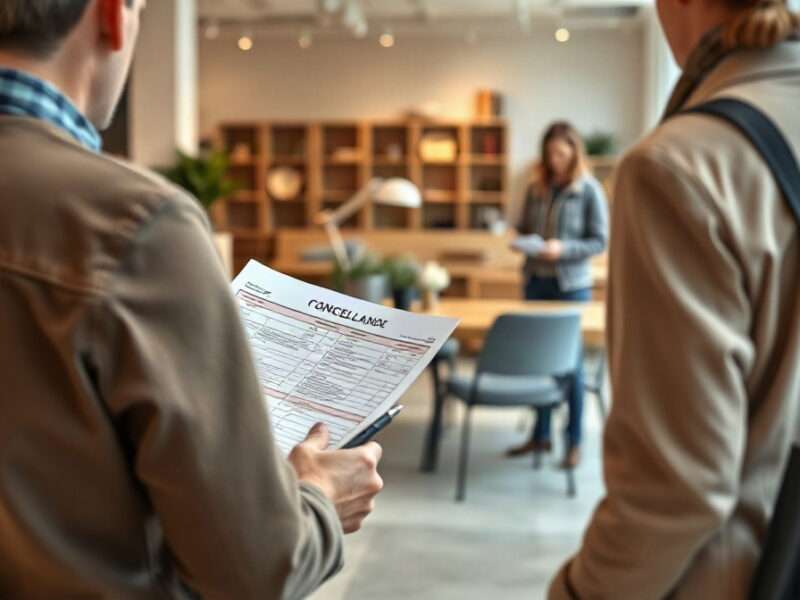 Comment annuler un bon de commande