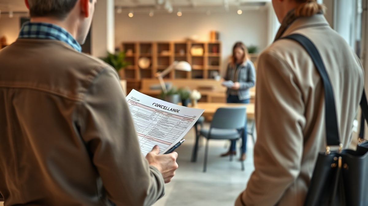 Comment annuler un bon de commande